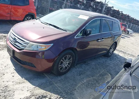 2013 Honda Odyssey Ex из США, поврежденный, VIN 5FNRL5H4XDB010366